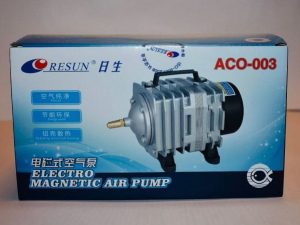 COMPRESORES DE AIRE "RESUN", VARIANTES: POTENCIA Y MOVILIZACIÓN AIRE EN L/MINUTO.