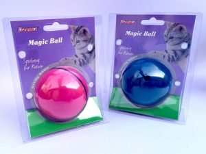 JUGUETE P/GATOS, PELOTA CON MOVIMIENTO - DS081